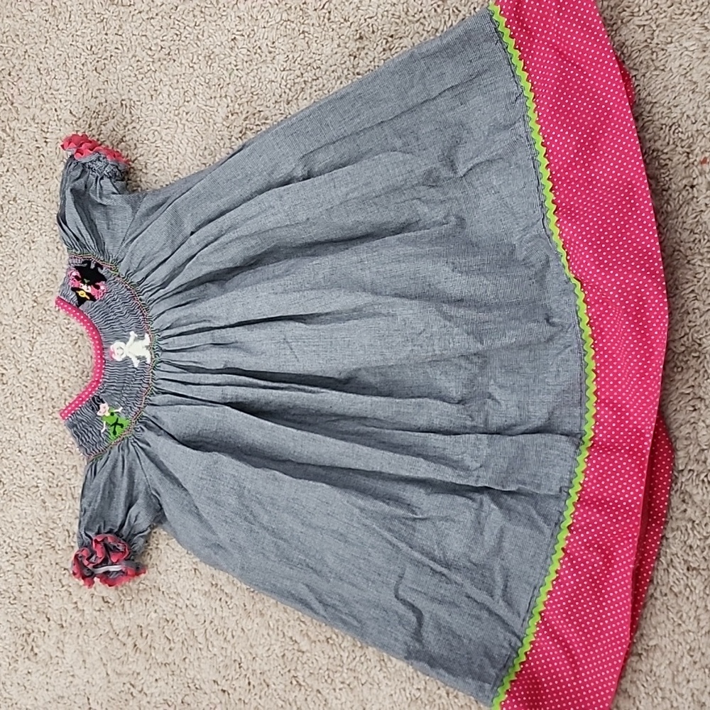 Stellybelly smocked halloween dress